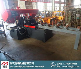 頂峰機(jī)械 領(lǐng)航精密切割，臥式金屬帶鋸床高清圖解與通訊設(shè)備制造應(yīng)用